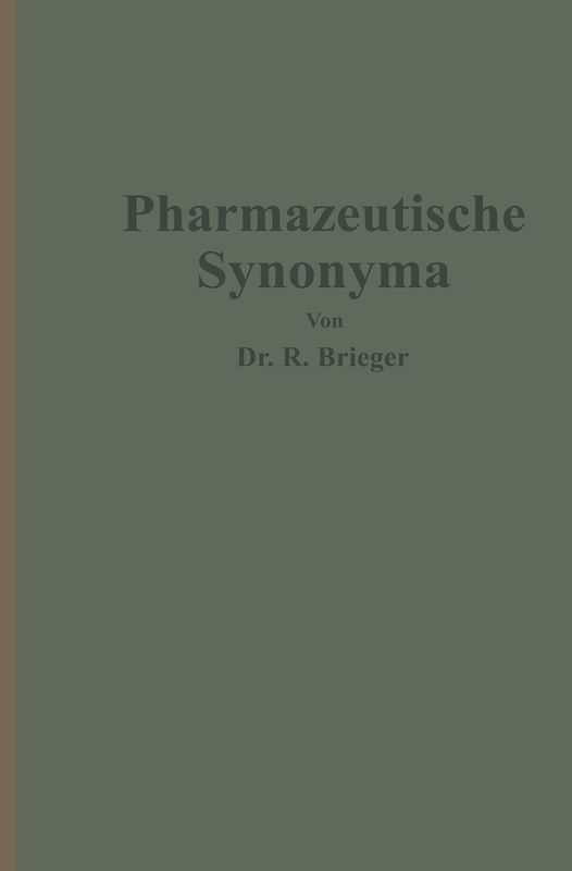Pharmazeutische Synonyma