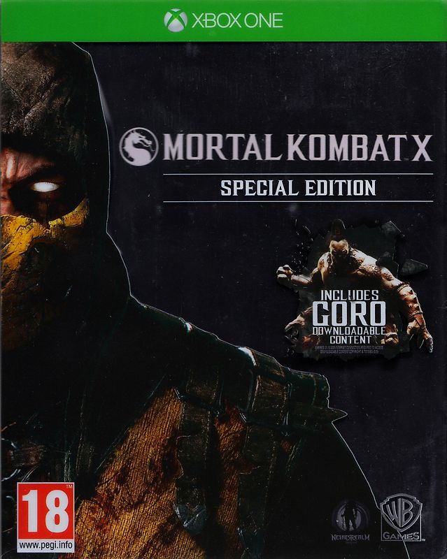 Mortal Kombat X [Special Edition inkl. Steelbook, EU Import] Xbox One