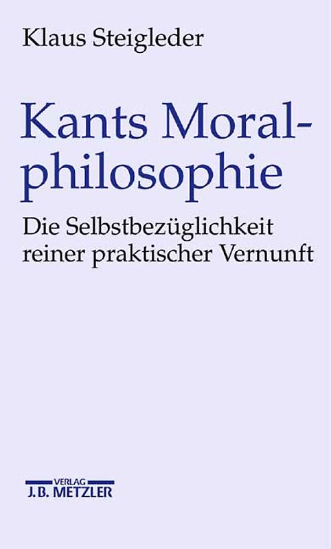 Kants Moralphilosophie