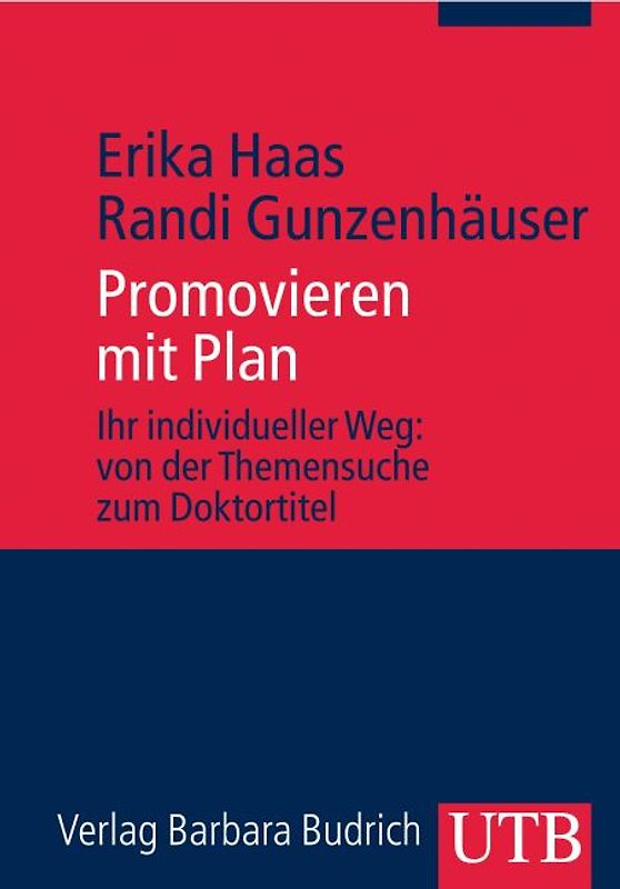 Promovieren mit Plan