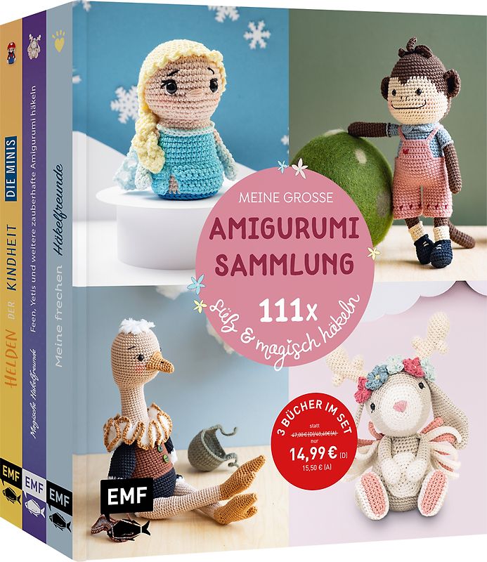 Meine große Amigurumi-Sammlung – 111x süß & magisch häkeln
