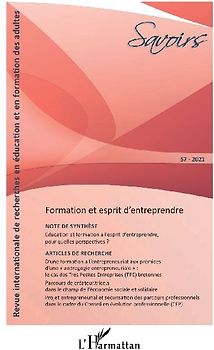 Formation et esprit d'entreprendre