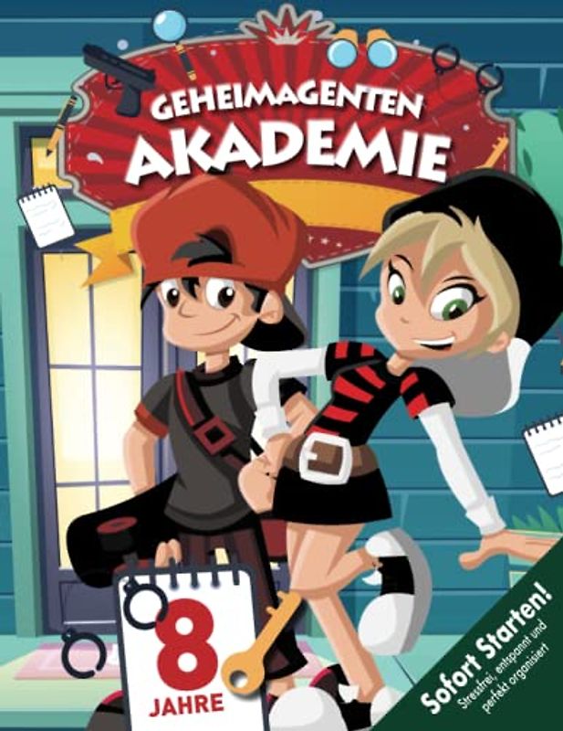 Akademie für Geheimagenten Schnitzeljagd (Kindergeburtstag) ab 8 Jahren: Mit dem Agenten-Armband geht es für euch auf eine spannende Schatzsuche voller Rätsel & Herausforderungen. (Bravo Schatzsuche)