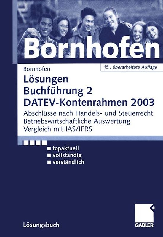 Lösungen Buchführung 2 DATEV-Kontenrahmen 2003