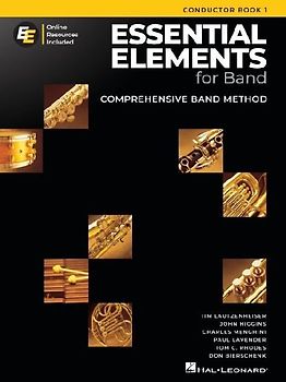 Essential Elements for Band - Conductor Book 1 with Online Resources