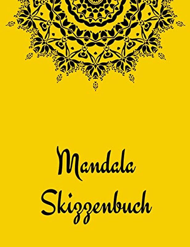 Mandala Skizzenbuch: Kreis- und Gittervorlagen zum Zeichnen und Färben von Mandalas sowie Aufzeichnen von Mustern zum einfachen Zeichnen von Mandalas.