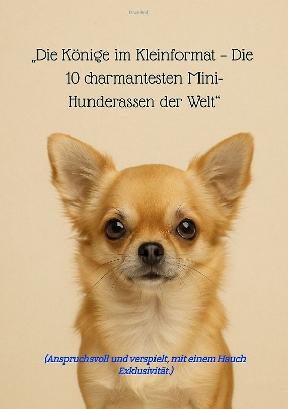 „Die Könige im Kleinformat – Die 10 charmantesten Mini-Hunderassen der Welt“