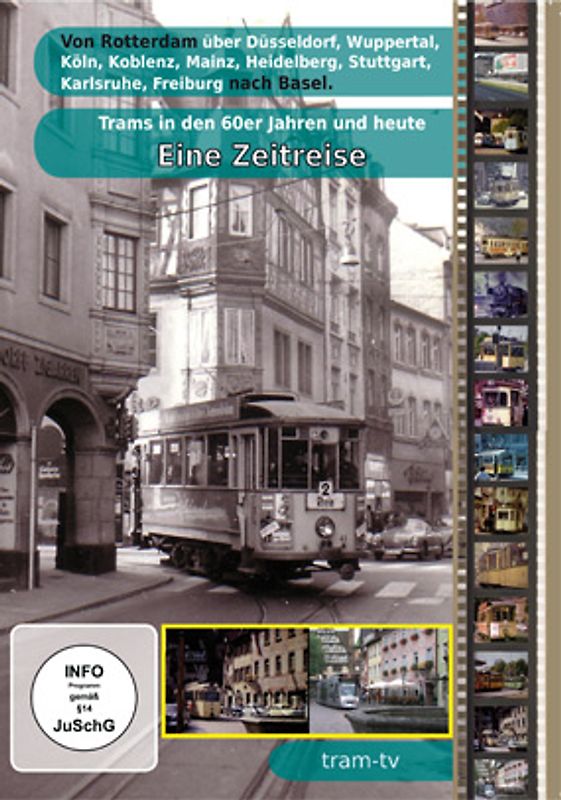 Trams in den 60er Jahren und heute - tram-tv DVD