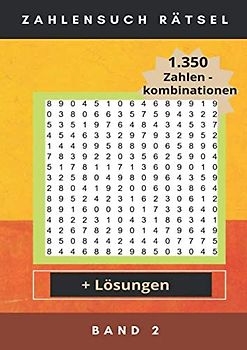 Zahlensuch Rätsel: MP Band 2 | 1.350 Zahlenkombinationen im Zahlenraster versteckt | mit Lösungen | Gehirnjogging | Das perfekte Gehirntraining für Groß und Klein