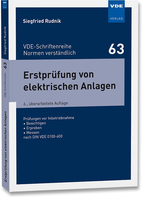 Erstprüfung von elektrischen Anlagen