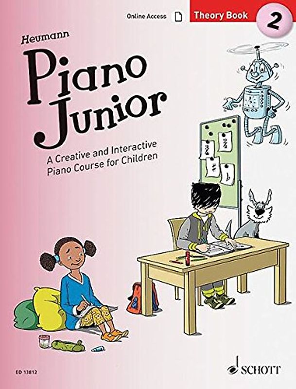 Piano Junior: Theory Book 2: A Creative and Interactive Piano Course for Children. Band 2. Klavier. (Piano Junior - englische Ausgabe, Band 2)