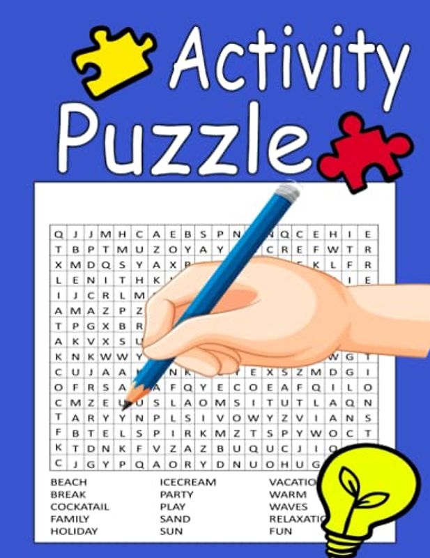Activity Puzzle: Fun Activities For Smart Kids, Brain Games