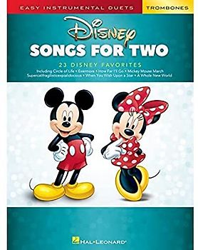 Disney Songs for Two Trombones: Easy Instrumental Duets