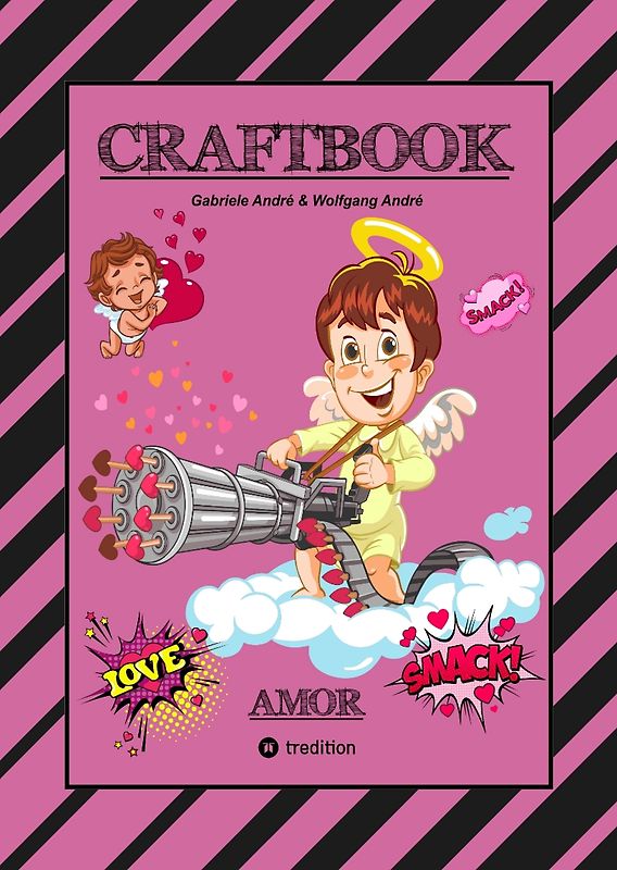 CRAFTBOOK - LIEBEVOLLE AUSMALMOTIVE - BASTELVORSCHLÄGE - GESCHENKEIDEEN - KNIFFLIGE RÄTSEL UND AUFGABEN - LUSTIGE TIERE - KIDS - PÄRCHEN