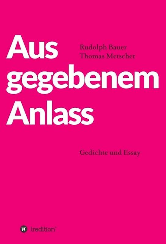 Aus gegebenem Anlass