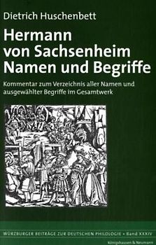 Hermann von Sachsenheim - Namen und Begriffe