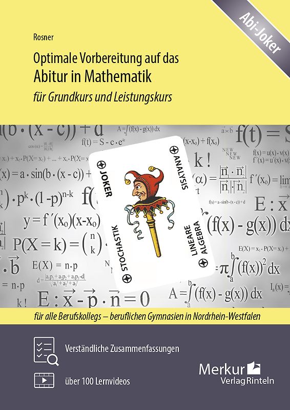 Optimale Vorbereitung auf das Abitur in Mathematik
