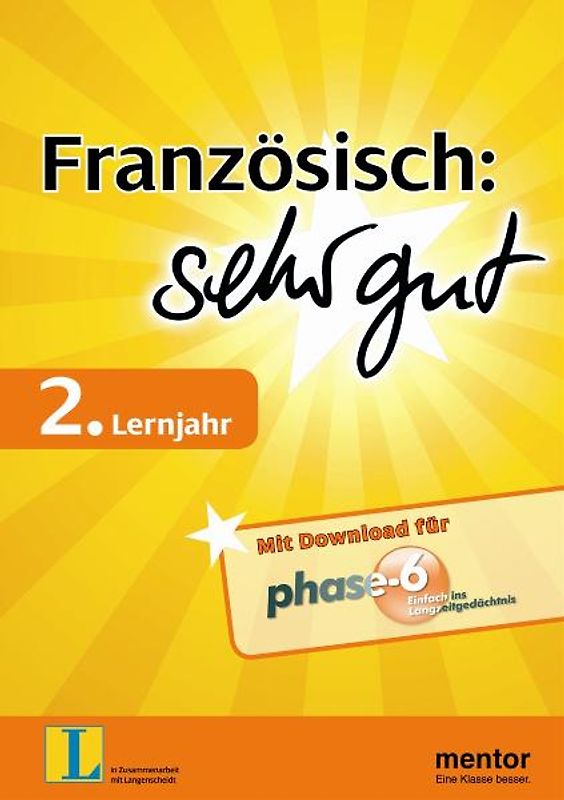 Französisch: sehr gut, 2. Lernjahr - Buch mit Download für phase-6. Mit Download für phase-6
