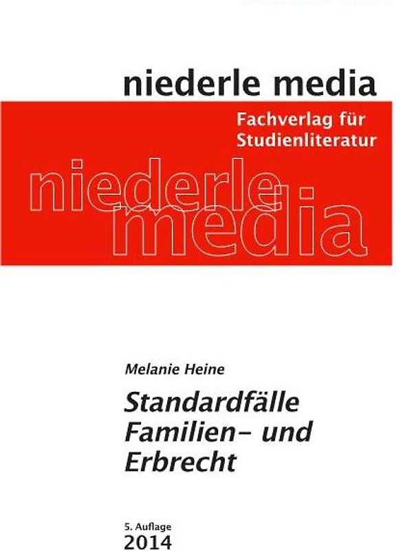 Standardfälle Familien- und Erbrecht - 2024