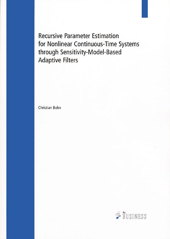 Recursive Parameter Estimation for Nonlinear Continuous-Time Systems through Sensitivity-Model-Baseol-Adaptive Filters
