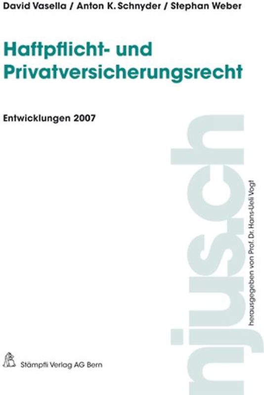 Haftpflicht- und Privatversicherungsrecht