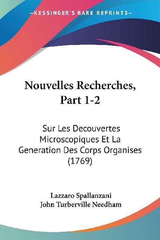 Nouvelles Recherches, Part 1-2