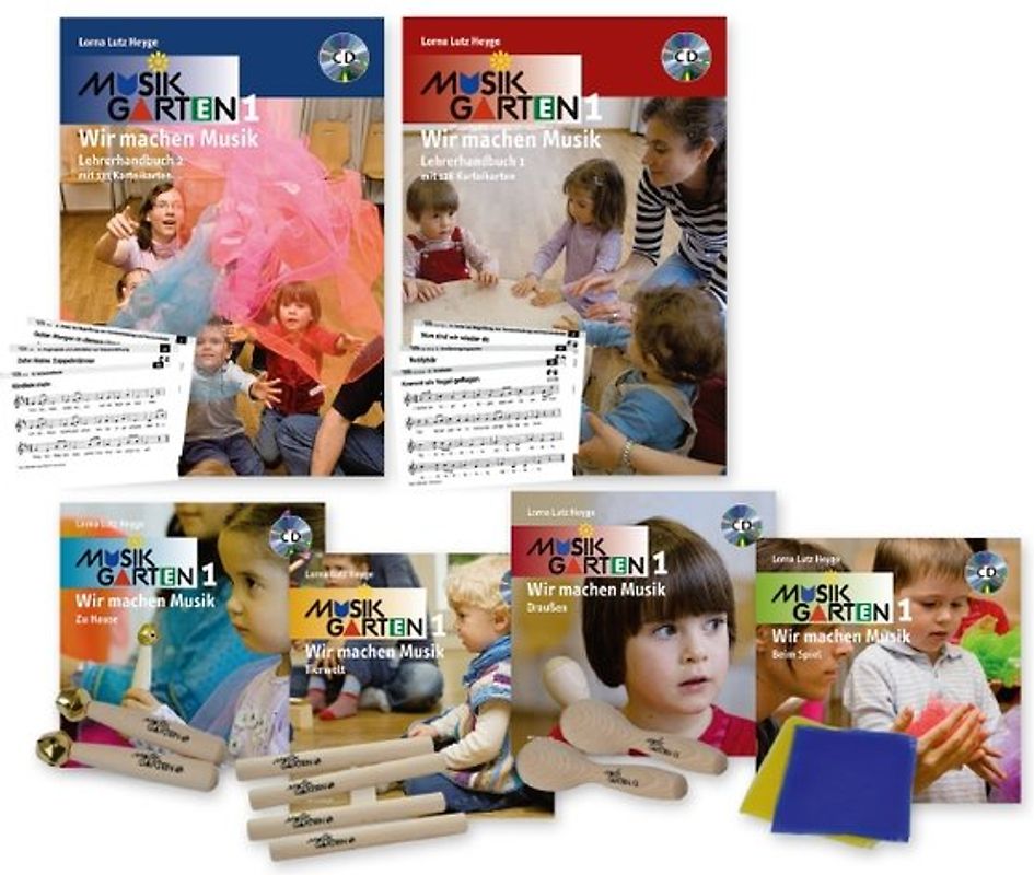 Musikgarten Phase 1 - Großes Kombi-Paket