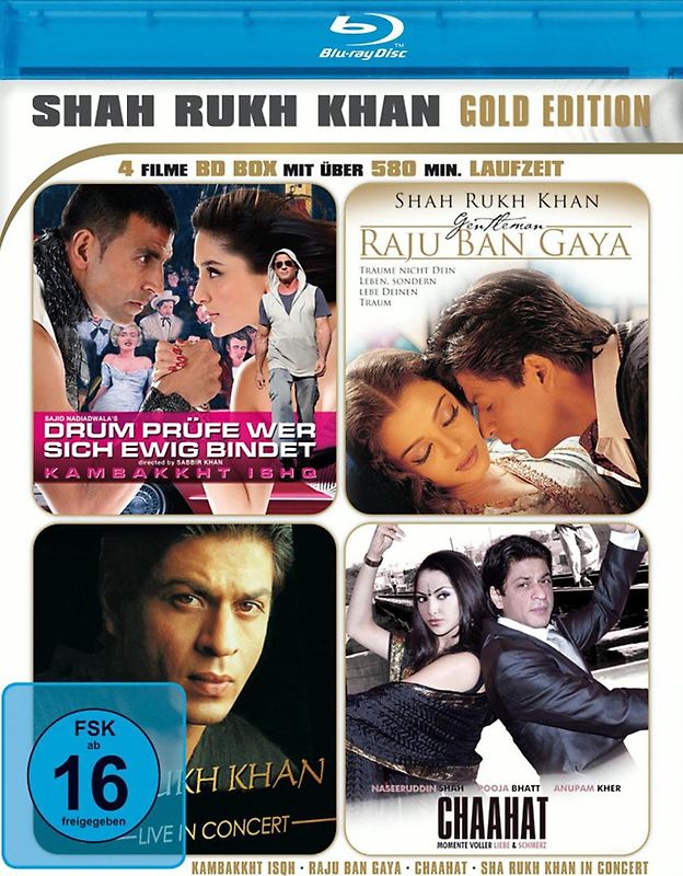 Shahrukh Khan [Gold Edition] Blu-ray Disc