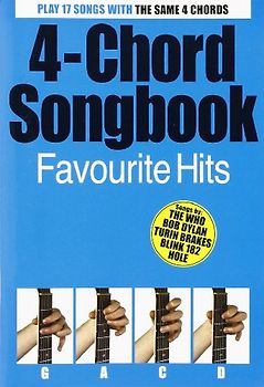 4 Chord Songbook: Favourite Hits: Noten, Sammelband für Gitarre