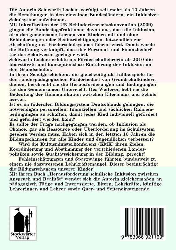 Herausforderung schulische Inklusion