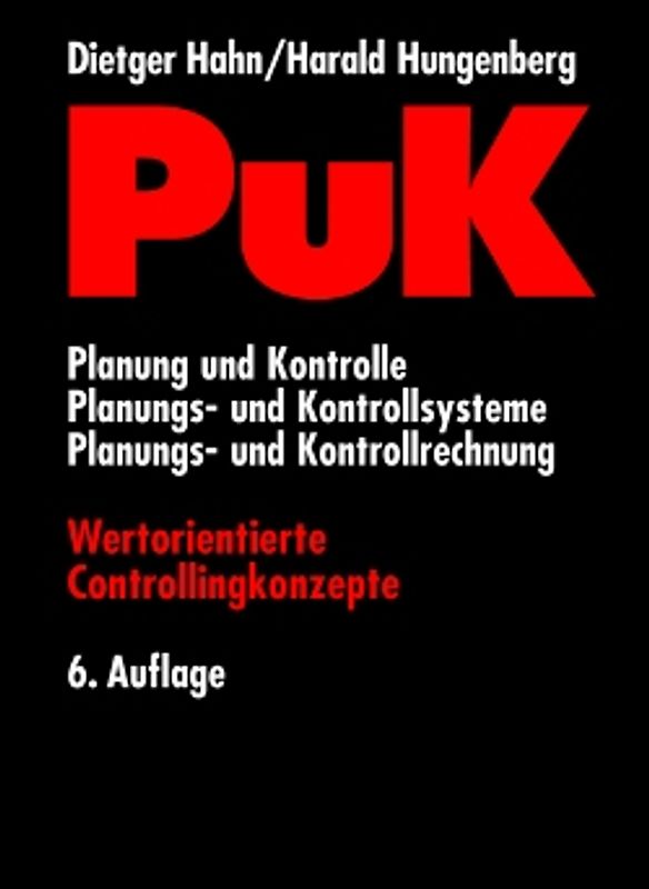 PuK - Wertorientierte Controllingkonzepte