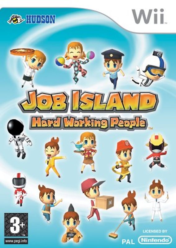 Job Island: Hard Working People [Internationale Version] Nintendo Wii