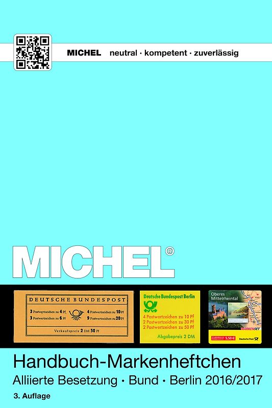 MICHEL Markenheftchen Alliierte Besetzung/Bund/Berlin 2016/2017