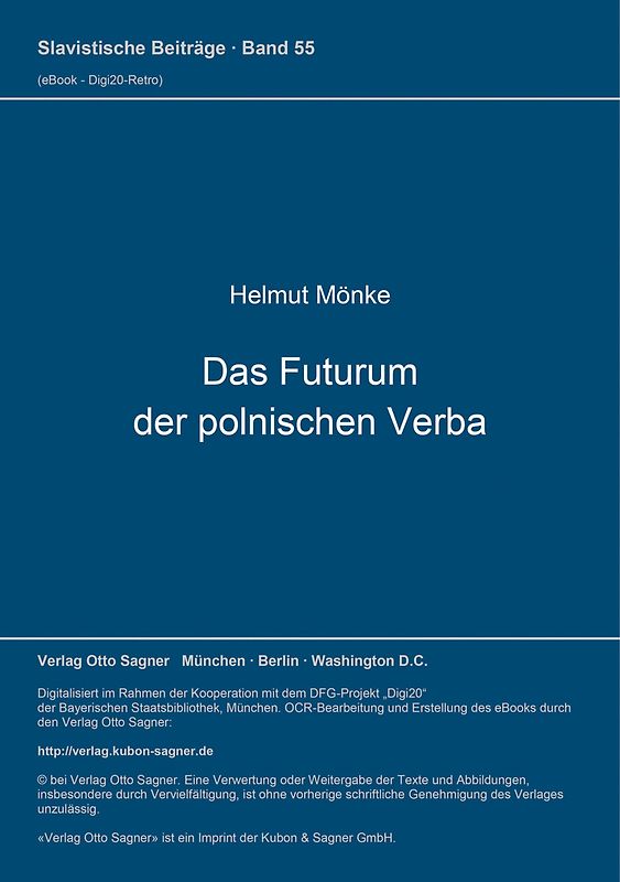 Das Futurum der polnischen Verba