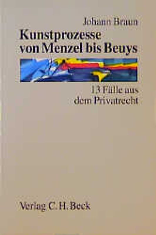 Kunstprozesse von Menzel bis Beuys