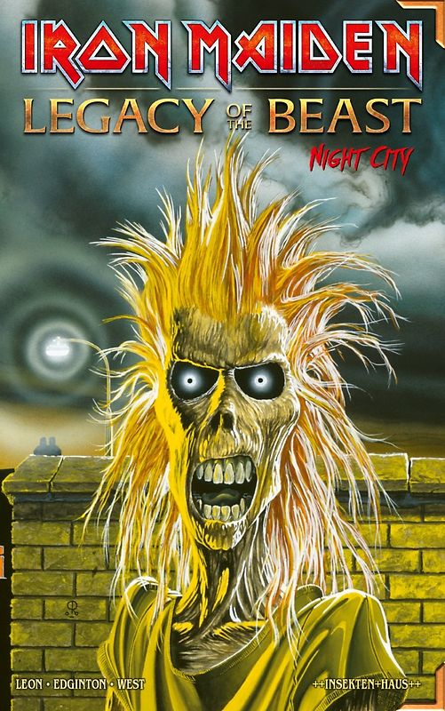 IRON MAIDEN - Night City (offizelles Comic, lim. Edition, auf Deutsch, Cover 2, identischer Inhalt wie Cover 1)