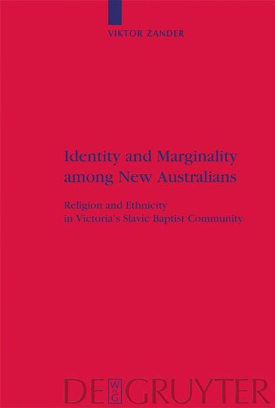 Identity and Marginality among New Australians