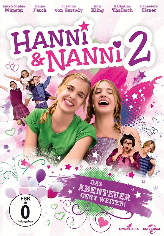 Hanni & Nanni 2 - Das Abenteuer geht weiter! DVD