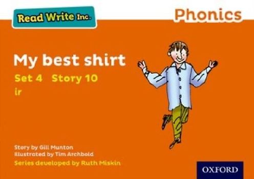 Read Write Inc. Phonics: My Best Shirt (Orange Set 4 Storybook 10)