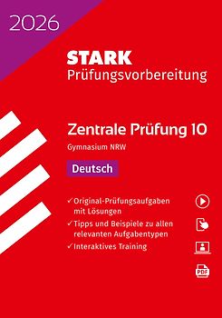 STARK Deutsch 10. Klasse - Zentrale Prüfung (ZP10) Gymnasium 2026 NRW - Prüfungsvorbereitung