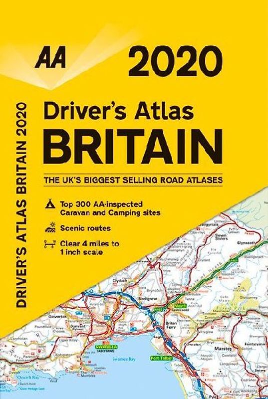 Big Road Atlas Britain 2020