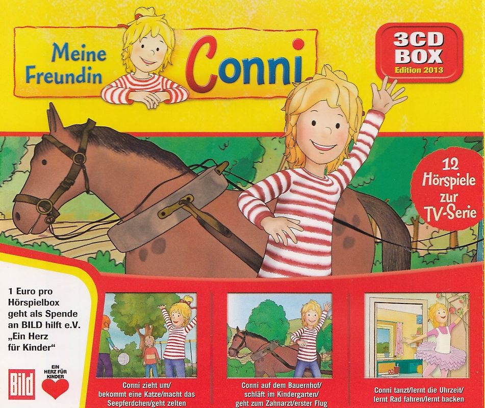 Meine Freundin Conni: 12 Hörspiele zur TV-Serie [3 CDs]