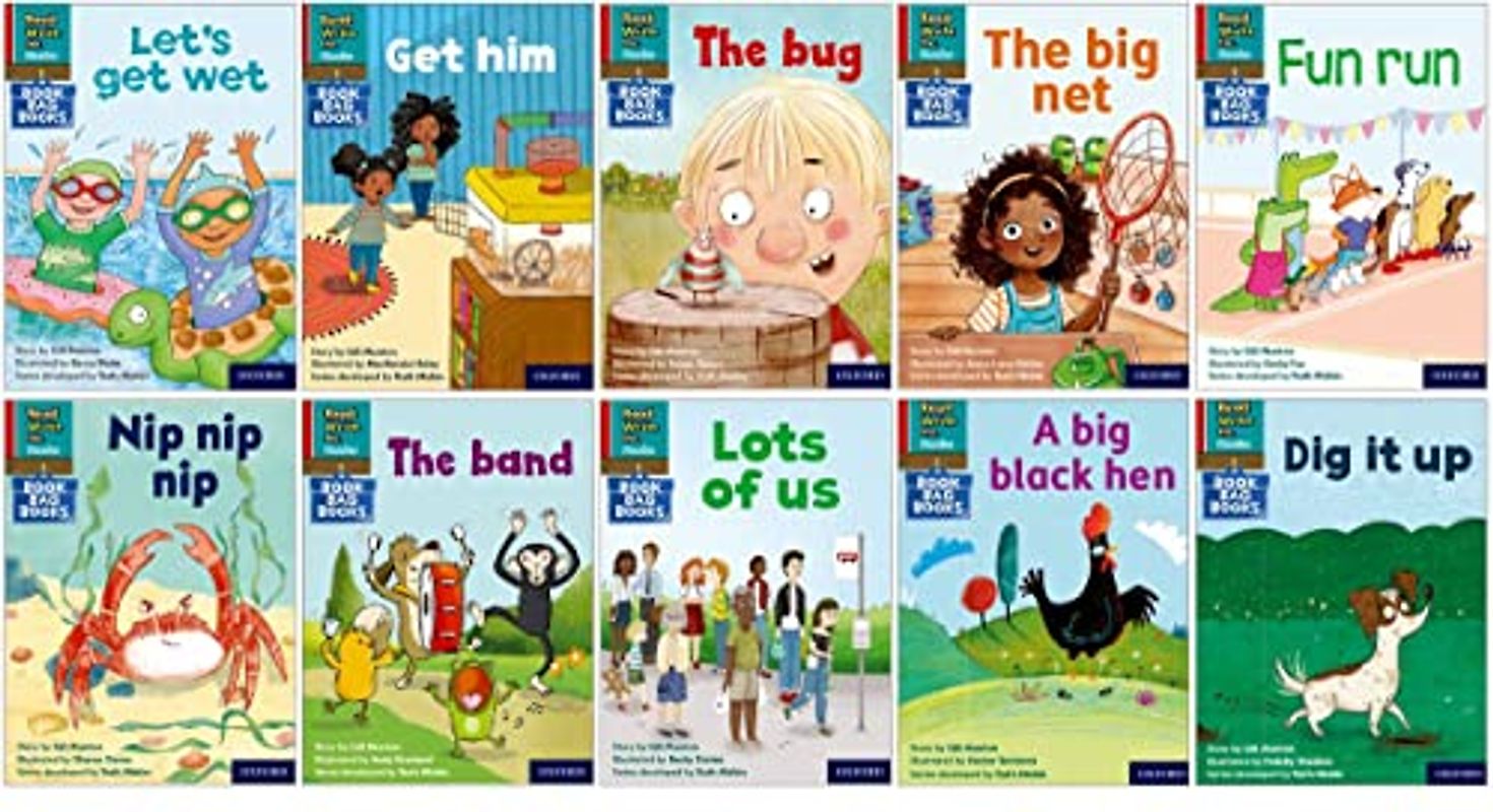 Read Write Inc - Phonics Red Ditty Book Bag Books Pack of 10 (NC READ WRITE INC - PHONICS)