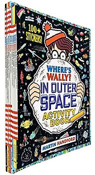 Where's Wally Amazing Adventures and Activities 8 Books Bag Collection Set ( Where's Wally, Now?,The Fantastic Journey, In Hollywood, In Outer Space, At Sea, Across Lands & Takes Flight)