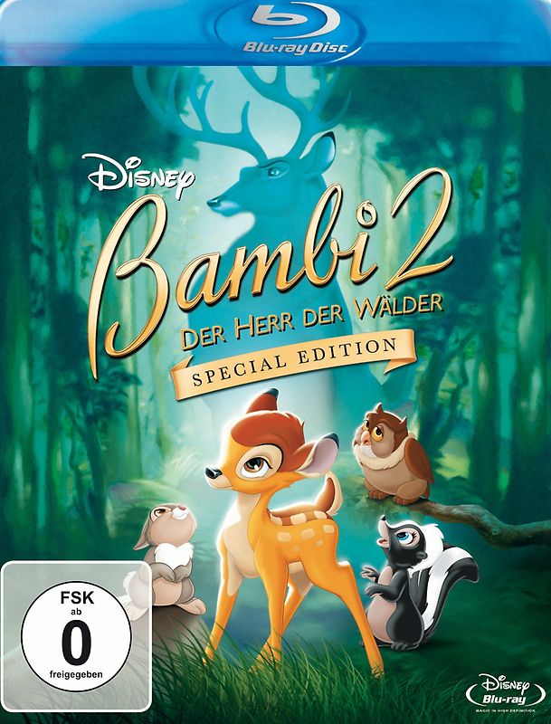 Bambi 2 - Der Herr der Wälder [Special Edition] Blu-ray Disc