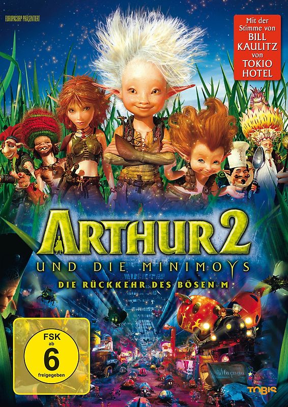 Arthur und die Minimoys 2 - Die Rückkehr des bösen M DVD