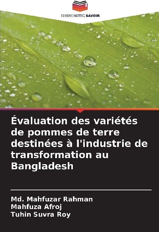 Évaluation des variétés de pommes de terre destinées à l'industrie de transformation au Bangladesh