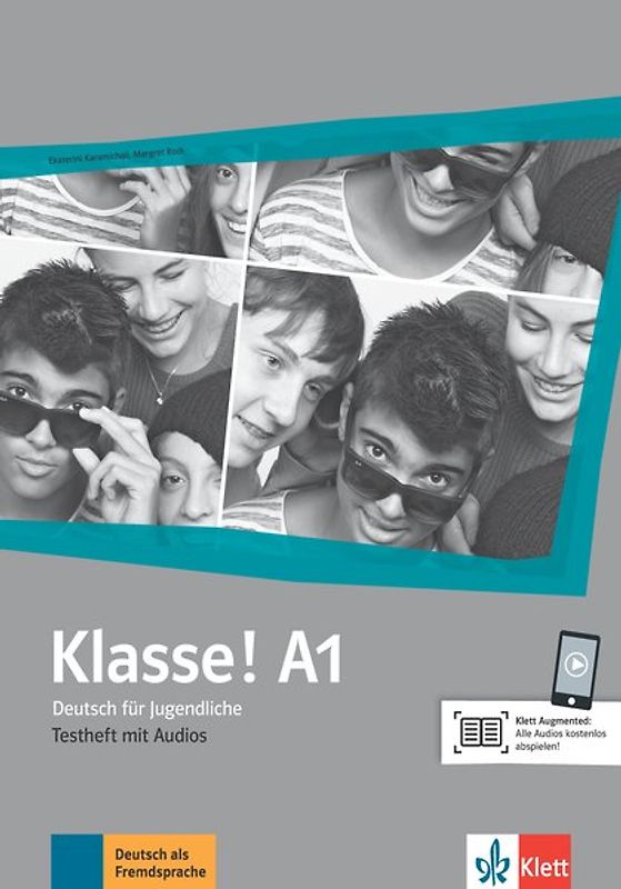 Klasse! A1. Deutsch für Jugendliche. Testheft mit Audios