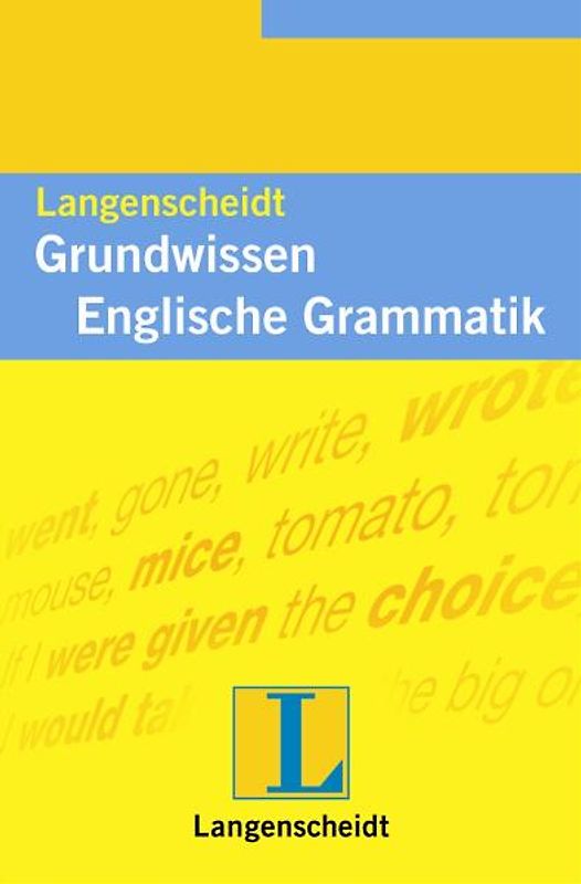 Langenscheidt Grundwissen Englische Grammatik