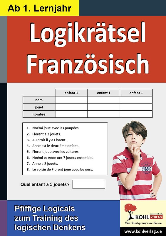 Logikrätsel Französisch